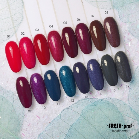 Гель-лак FRESH Prof Frost Berry 10 мл