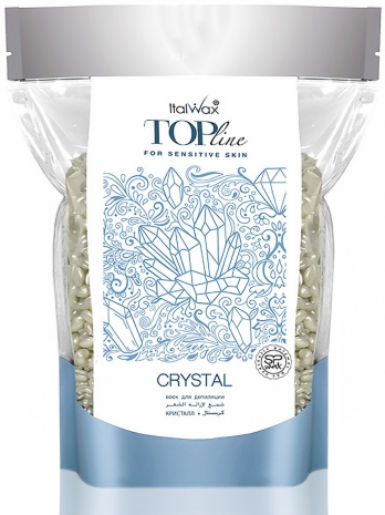 Воск горячий (пленочный) TOP Line Cristal  (Кристалл)) гранулы 750 гр.