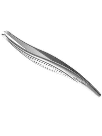 Пинцет для бровей CLASSIC 12 TYPE 3 (широкие скошенные кромки)