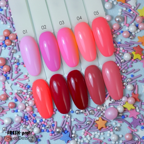 Гель-лак FRESH Prof Flower Desert  10 мл