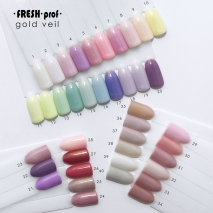 Гель-лак FRESH Prof GOLD Veil  10 мл